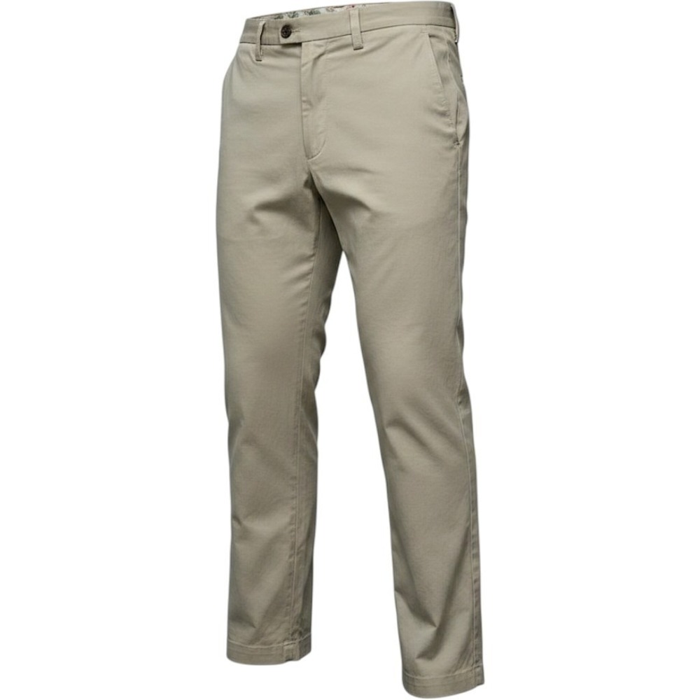 Tommy Bahama Men's Khaki Silk Cotton Blend Straight Leg Chino Pants Size 34x32